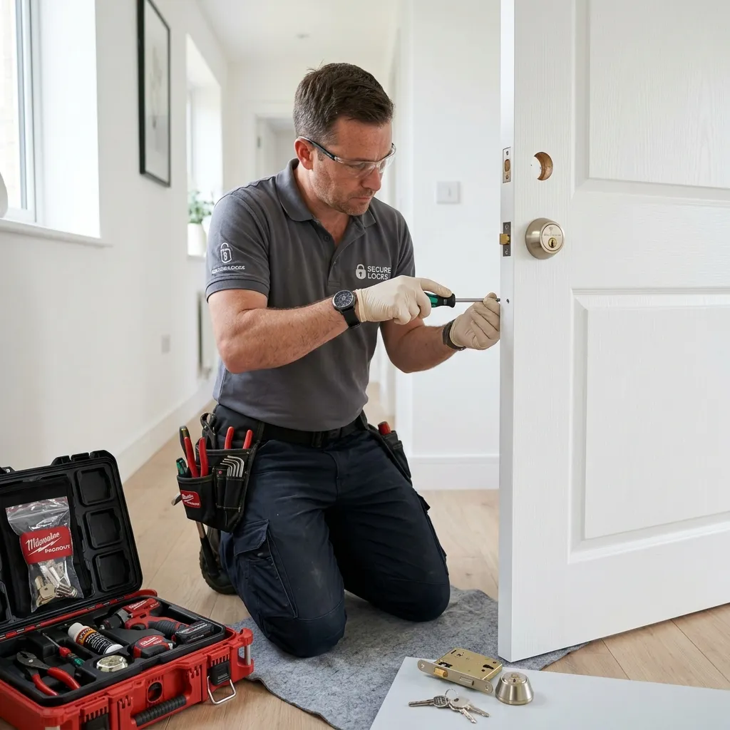 Lock Installation illustration